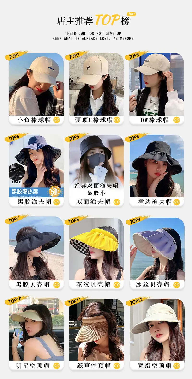 Women Black Bean Hat New Style Face Protection Small — feature 1