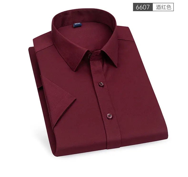 Men Light Blue Stretch Formal Shirt 2025 Summer — feature 18