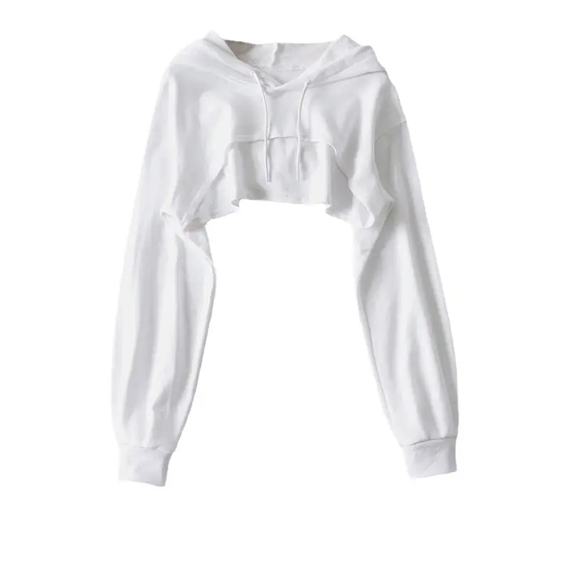 Women Crossbody Hoodie Silver Asymmetrical 2025 - Image 8