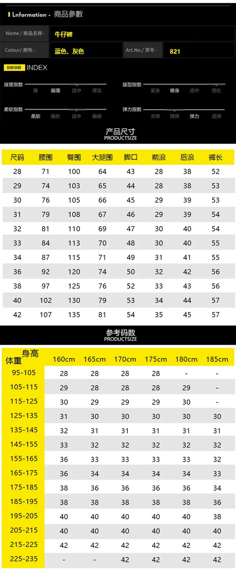 Men's Ripped Denim Shorts Yellow Tee Loose Fit 5Pc — feature 8