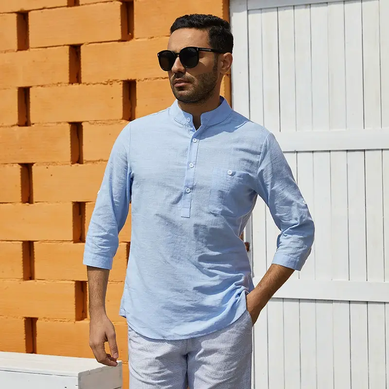Men's Printed Short Sleeve Hawaiian Shirt White 2024 — feature 21