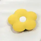 Green Flower Mobile Phone Bracket with Yellow Center
