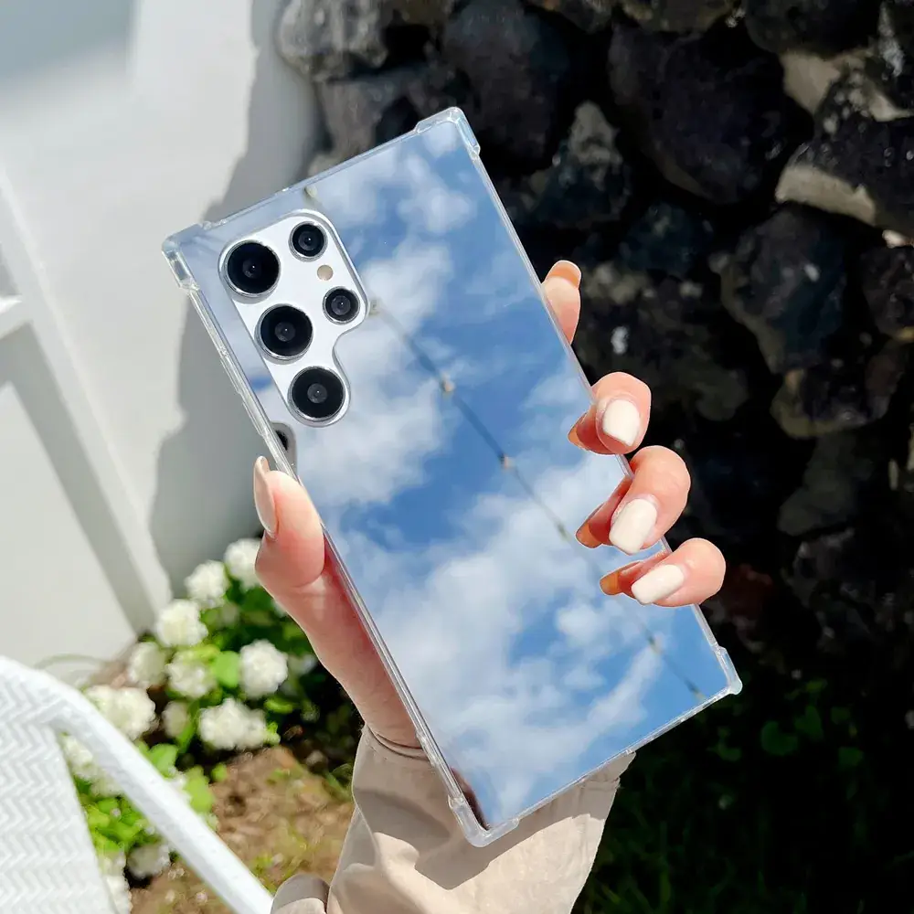 Samsung S24 Ultra Anti-Fall Mirror Phone Case - Image 5