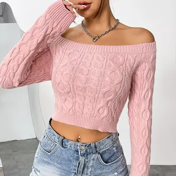 Backless Dress Summer Sexy Slit Knitted Long Skirt — feature 7