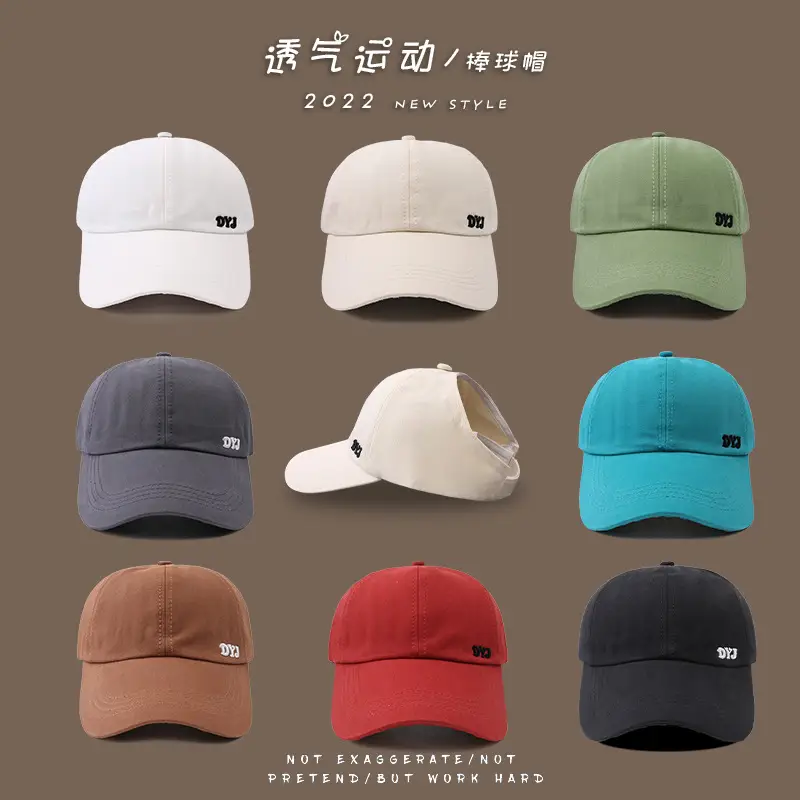 2022 New Style Semi-Empty Cap Couple Summer Travel Baseball Cap - Image 9