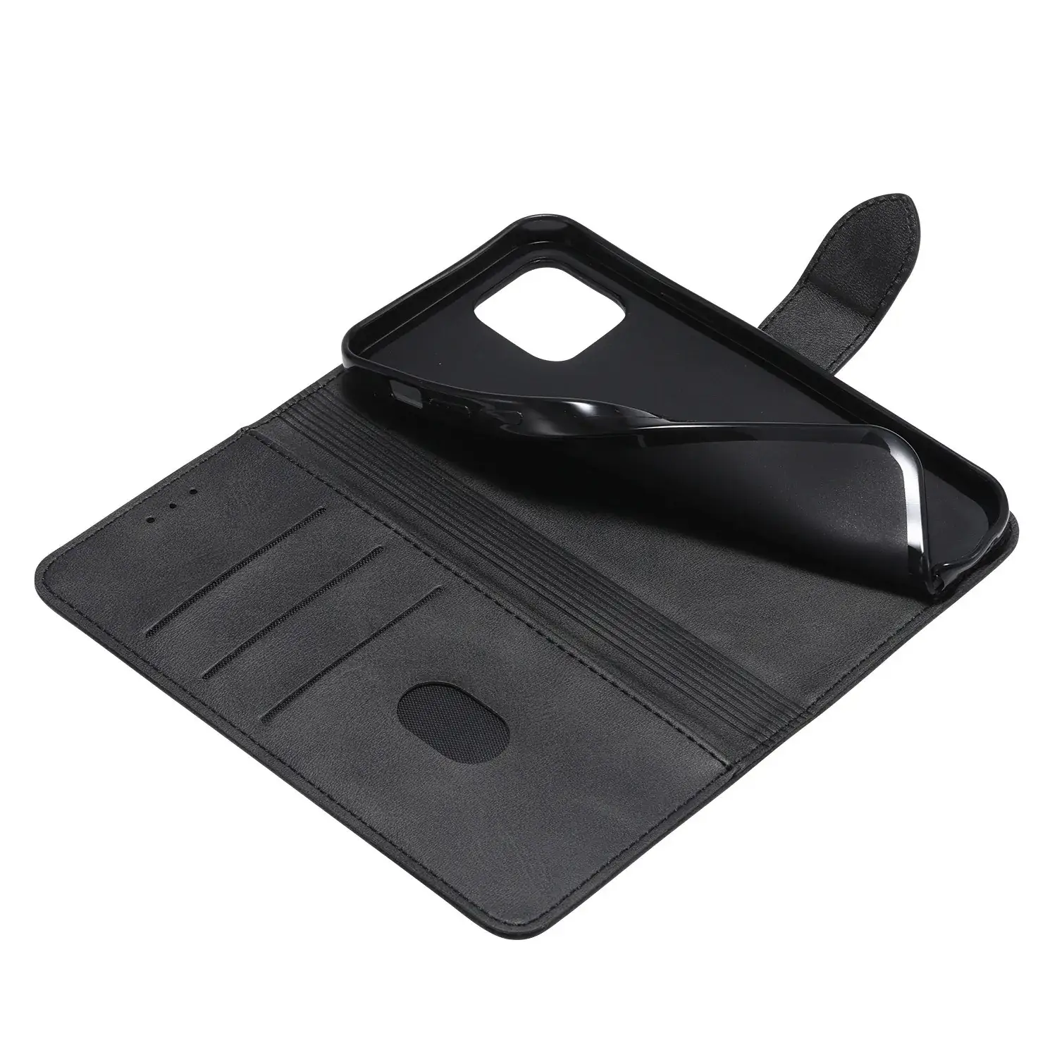Calfskin iPhone 17 Wallet Case 8Plus Protective Cover - Image 11