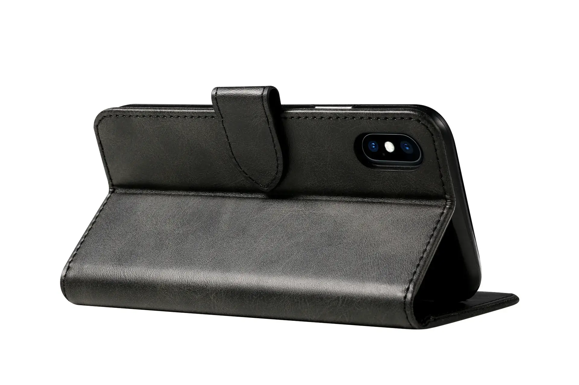 Calfskin iPhone 17 Wallet Case 8Plus Protective Cover — feature 41