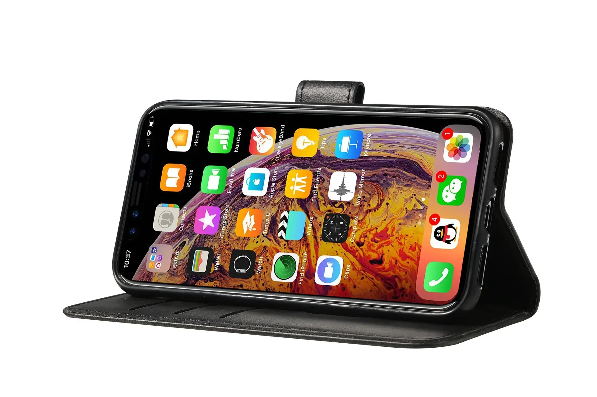 Calfskin iPhone 17 Wallet Case 8Plus Protective Cover — feature 43