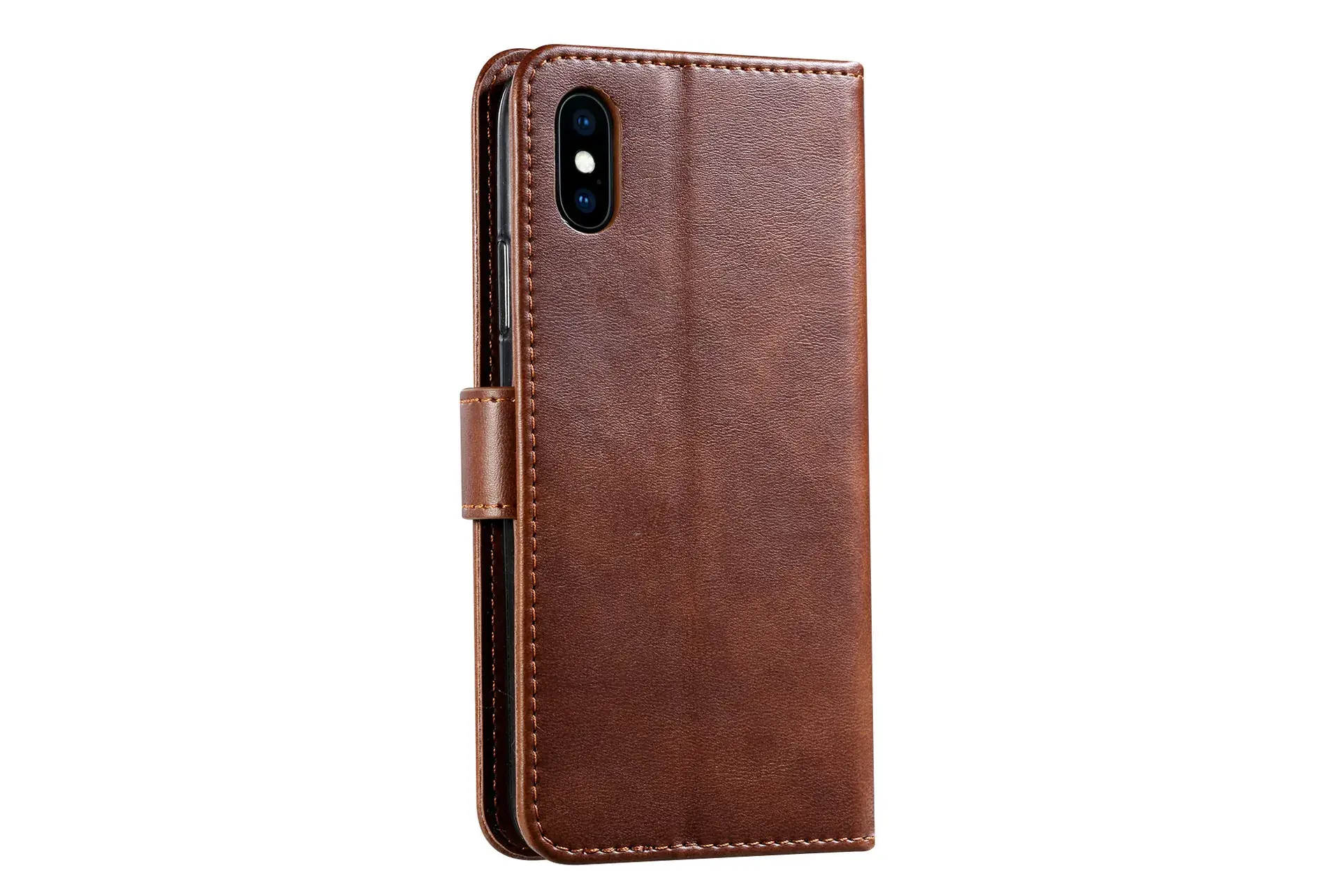 Calfskin iPhone 17 Wallet Case 8Plus Protective Cover — feature 52