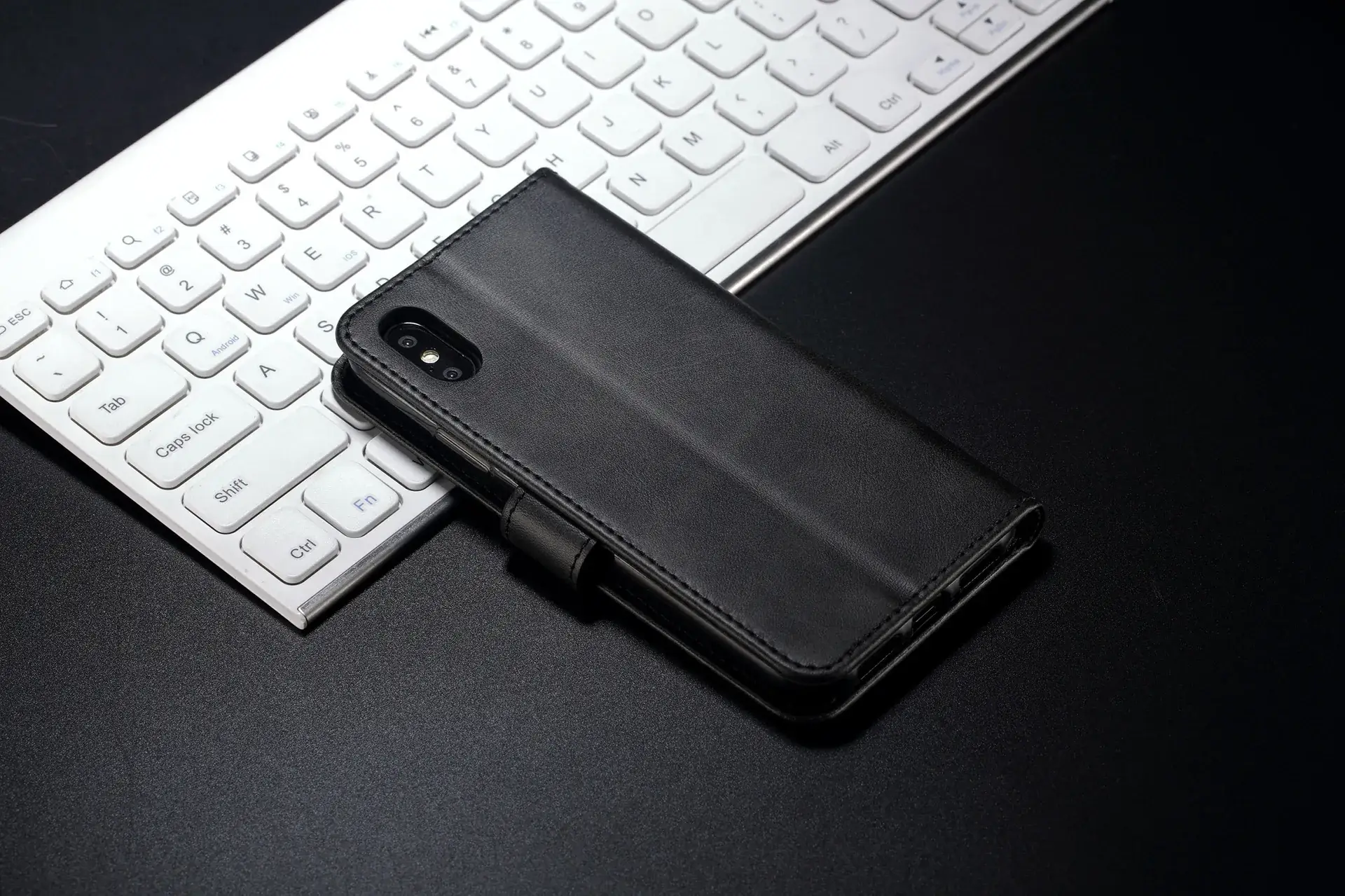 Calfskin iPhone 17 Wallet Case 8Plus Protective Cover — feature 68