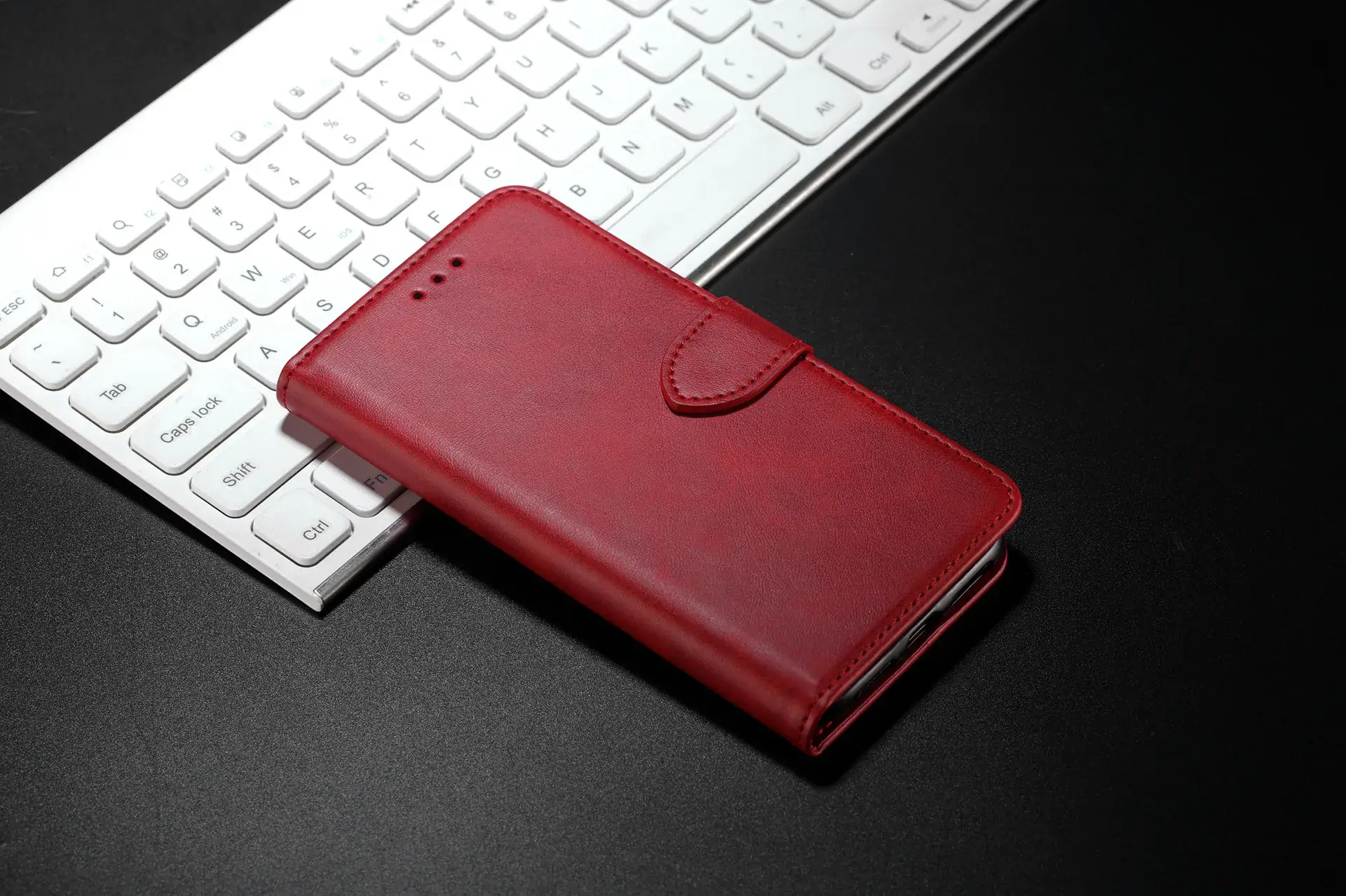 Calfskin iPhone 17 Wallet Case 8Plus Protective Cover — feature 73