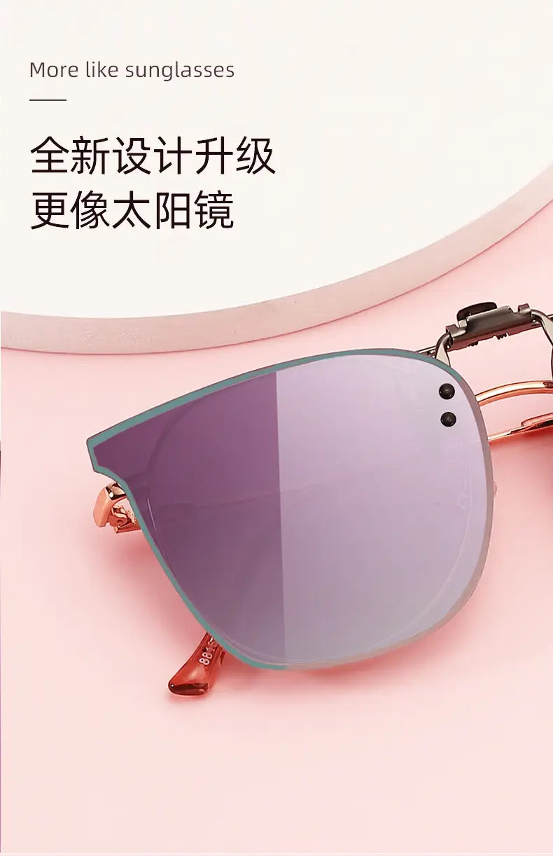 Ultra-Light Polarized Clip-On Sunglasses with Flip-Up UV Protection β feature 16