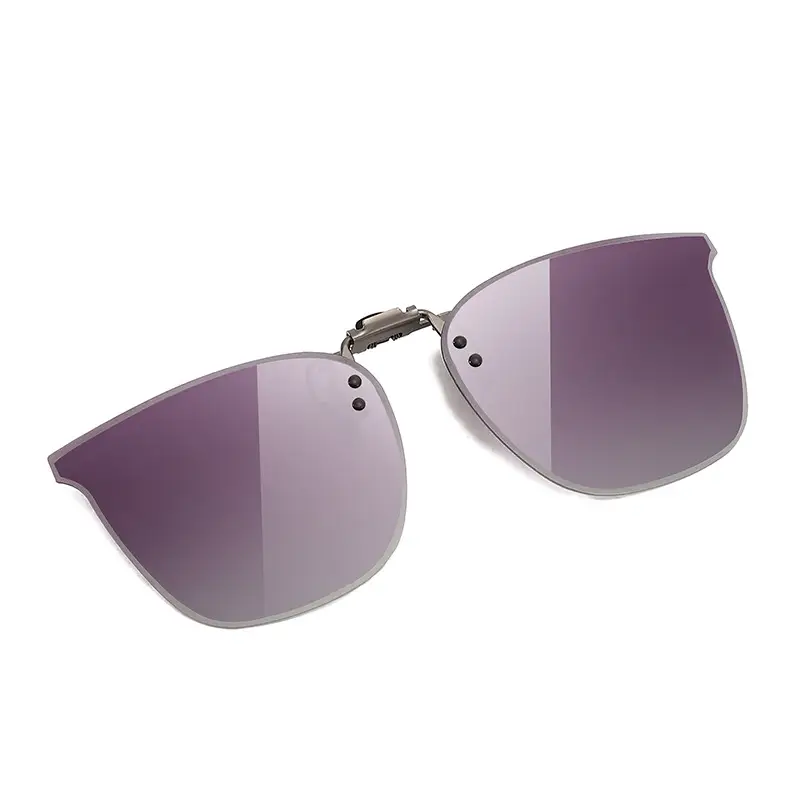 Ultra-Light Polarized Clip-On Sunglasses with Flip-Up UV Protection