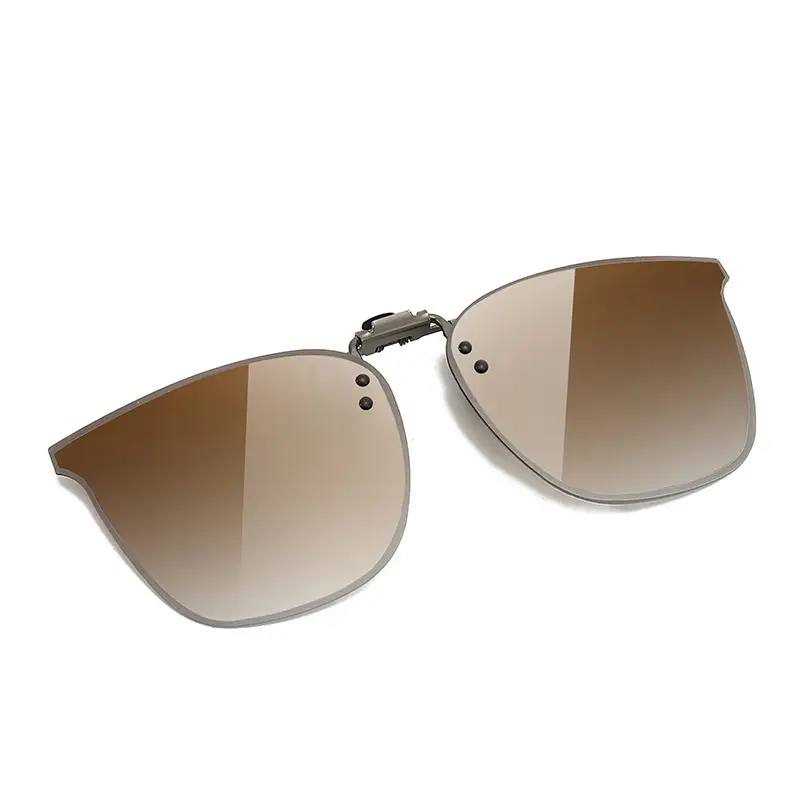 Ultra-Light Polarized Clip-On Sunglasses with Flip-Up UV Protection - Image 3