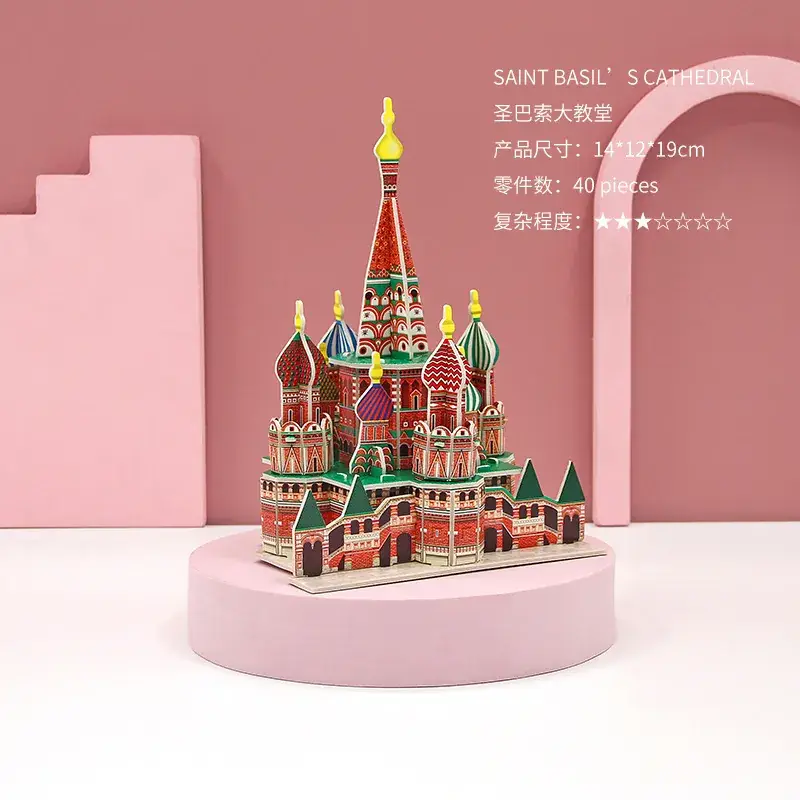 3D Wooden House Puzzle for Boys Girls Educational Toy - Image 30