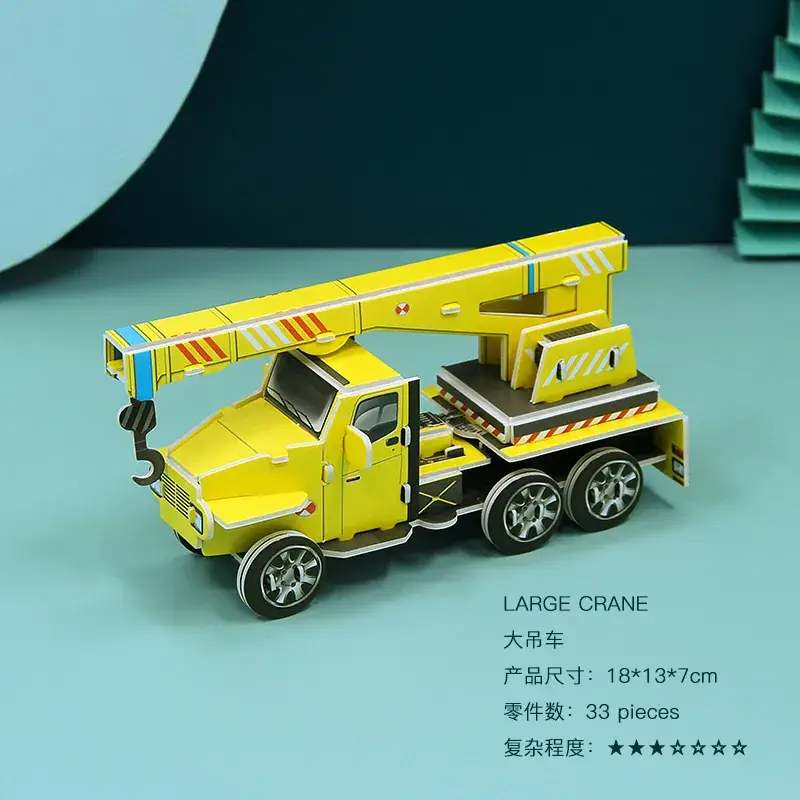 3D Wooden House Puzzle for Boys Girls Educational Toy - Image 39