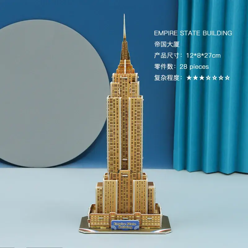 3D Wooden House Puzzle for Boys Girls Educational Toy - Image 51
