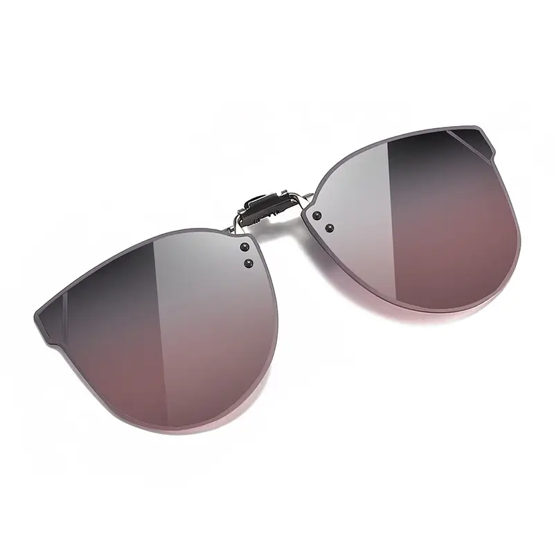 Women Polarized Sunglasses Clip Metal Clip Myopia Glasses - Image 2