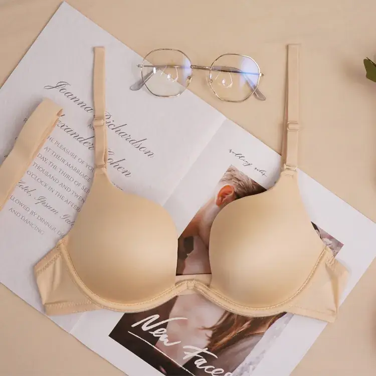 European American Thin Bra Big Chest Small Sexy French Underwear Women's - Image 4