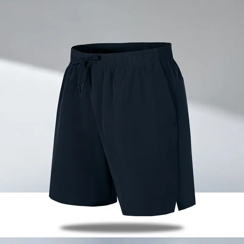 Men's Black Ice Silk Running Shorts Large
