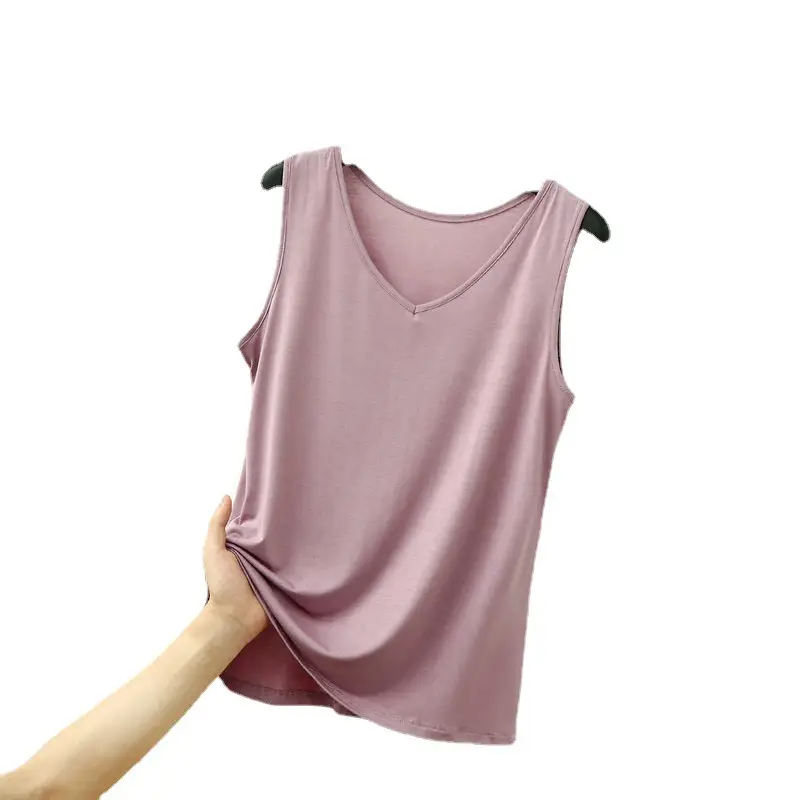 Summer V-Neck Sleeveless Camisole for Plus Size Women - Image 17