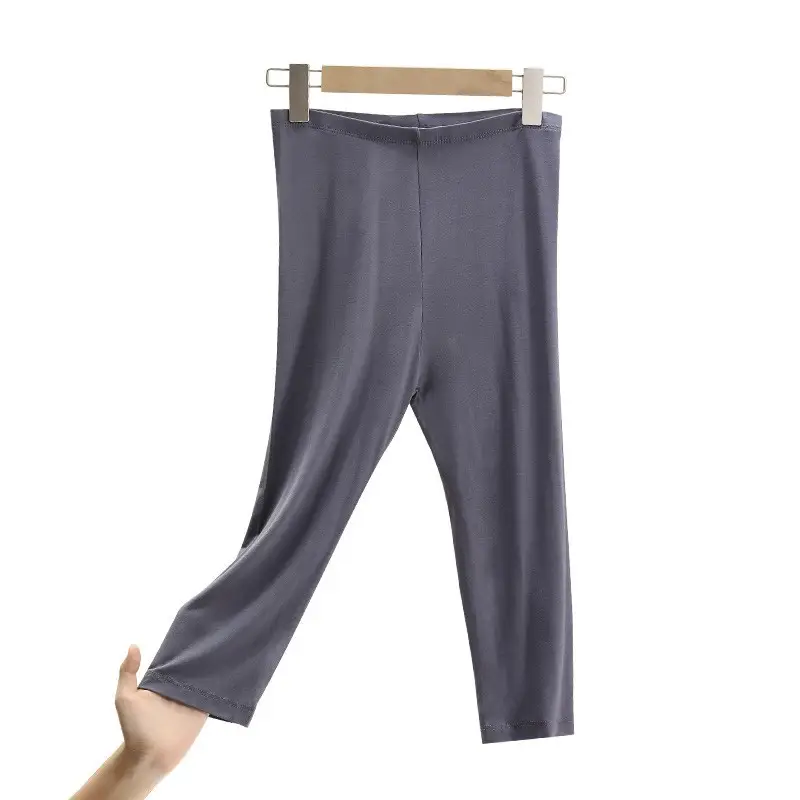 Women's Grey Cropped Leggings Summer Wear Large - Image 11