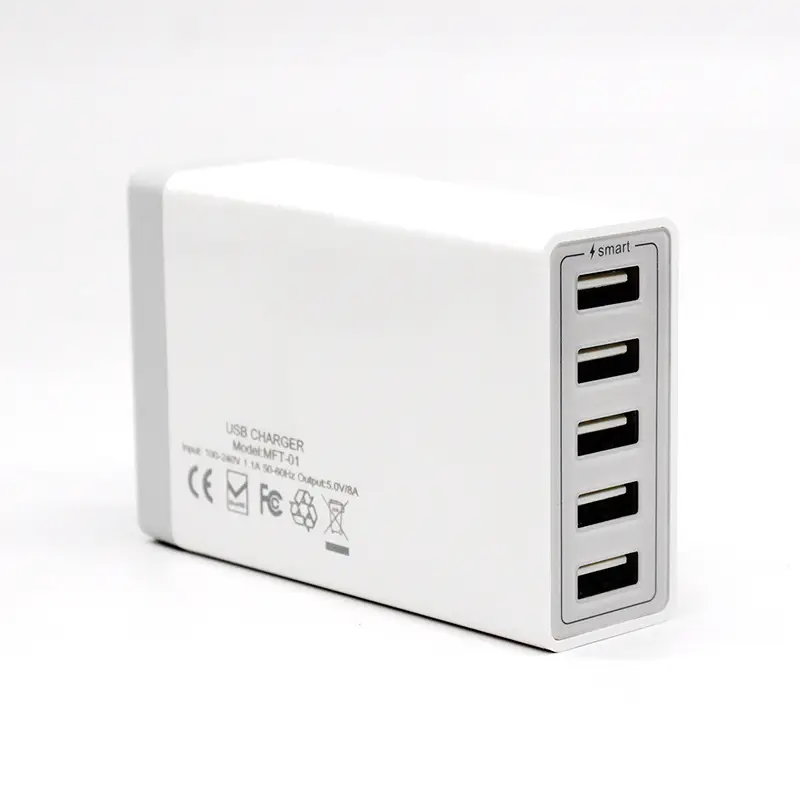 65W Multi-Port USB Charger for Apple Huawei
