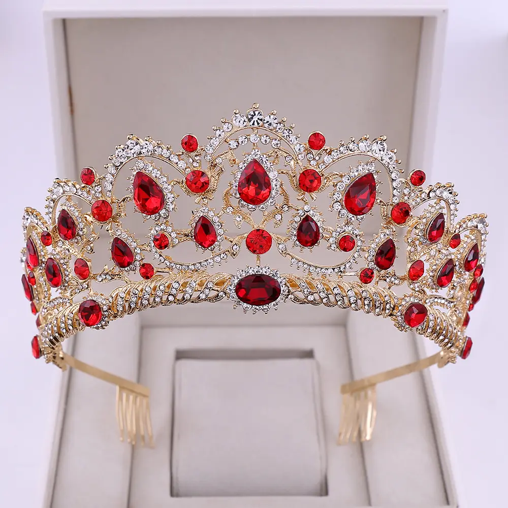New Rhinestone Crown for Bride European Wedding Styling