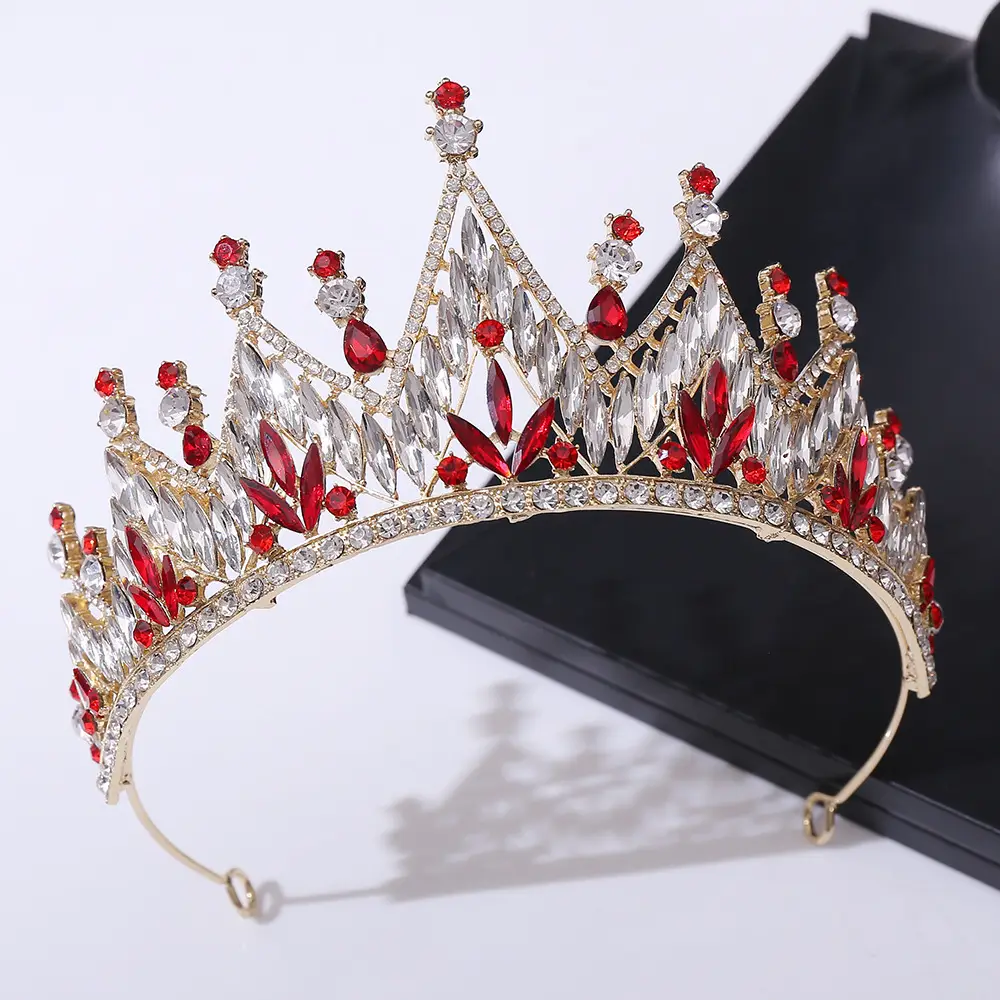 New Rhinestone Crown for Bride European Wedding Styling