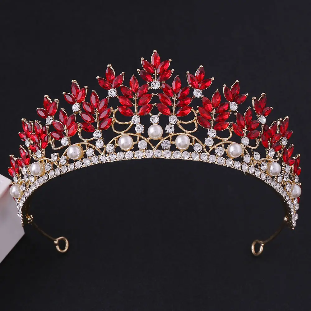New Rhinestone Crown for Bride European Wedding Styling