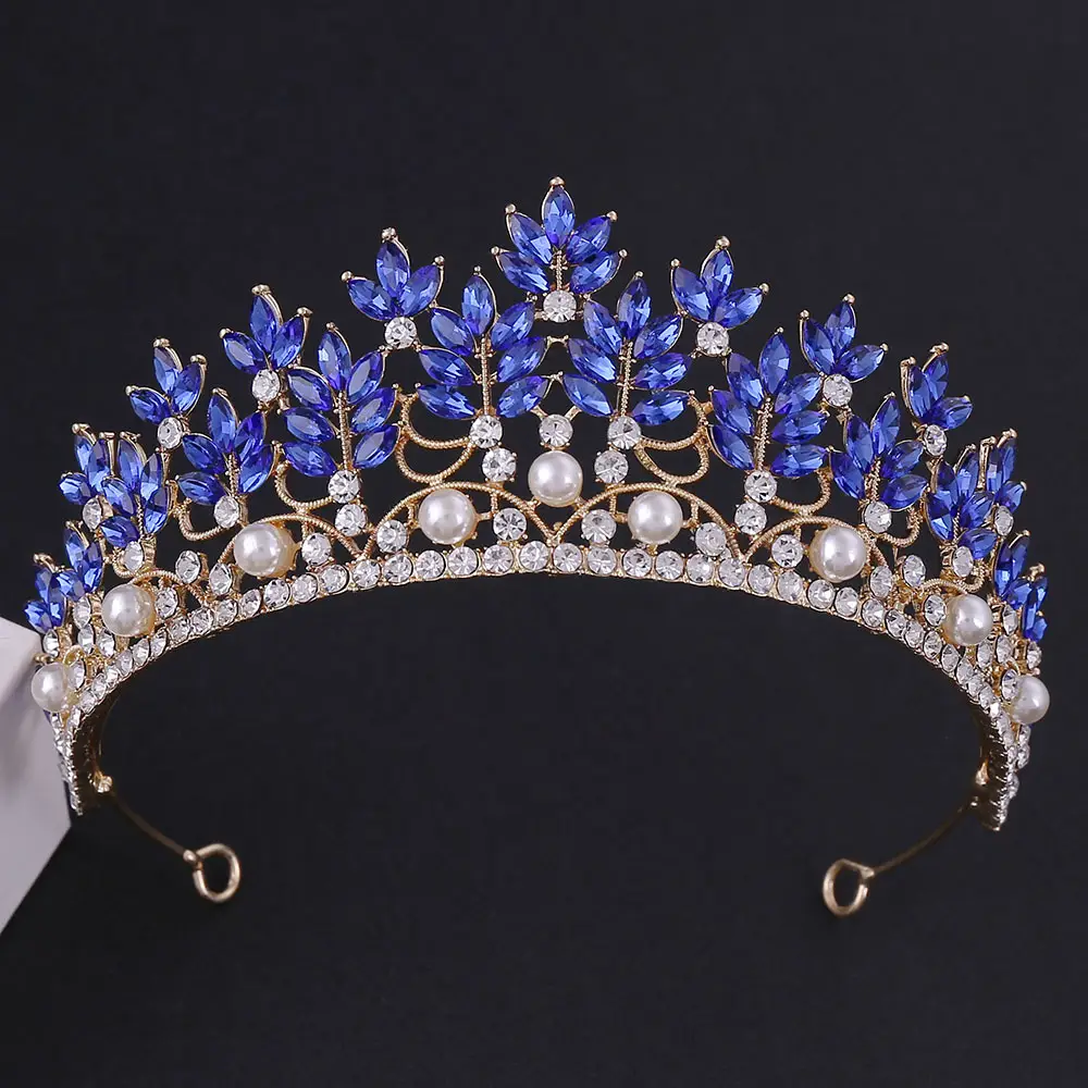 New Rhinestone Crown for Bride European Wedding Styling