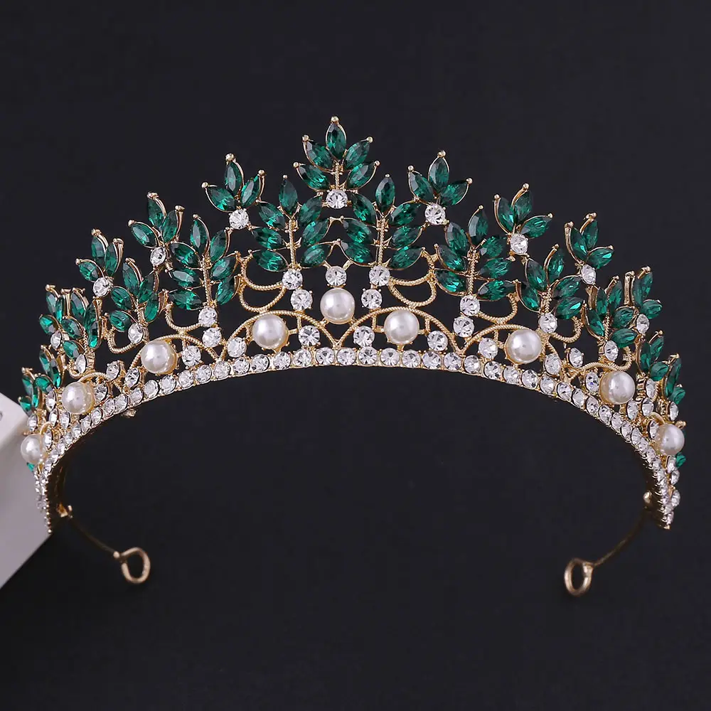 New Rhinestone Crown for Bride European Wedding Styling