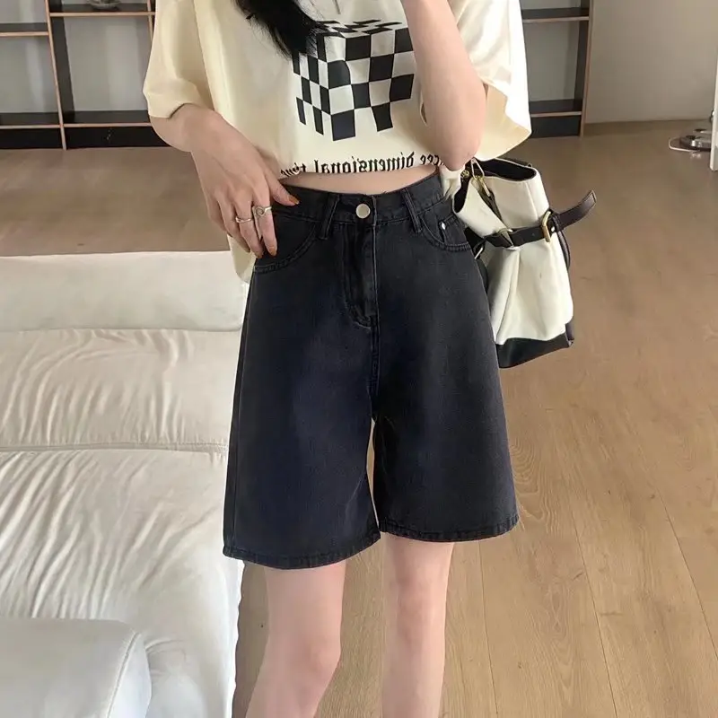 Women Half Denim Shorts High Waist 2022 - Image 8