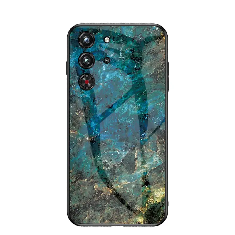 Marble Glass Phone Case for Black Shark 5 Pro - Image 3