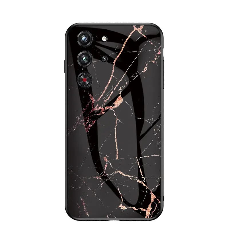 Marble Glass Phone Case for Black Shark 5 Pro - Image 5