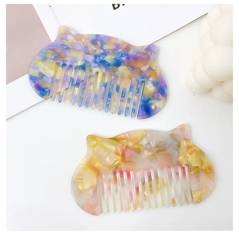 10cm Korean Cartoon Hair Comb Colorful Cartoon Design — feature 5