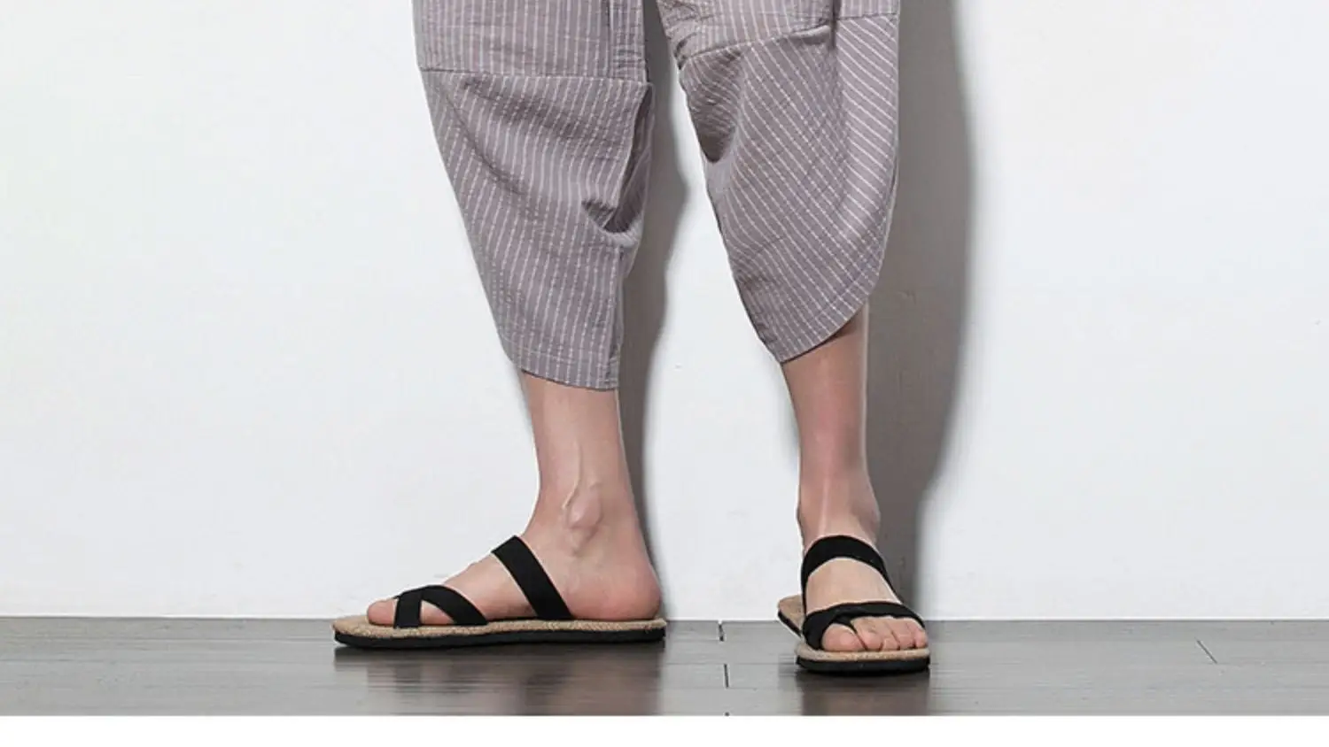Men Maroon Cropped Pants Harlan Style — feature 19