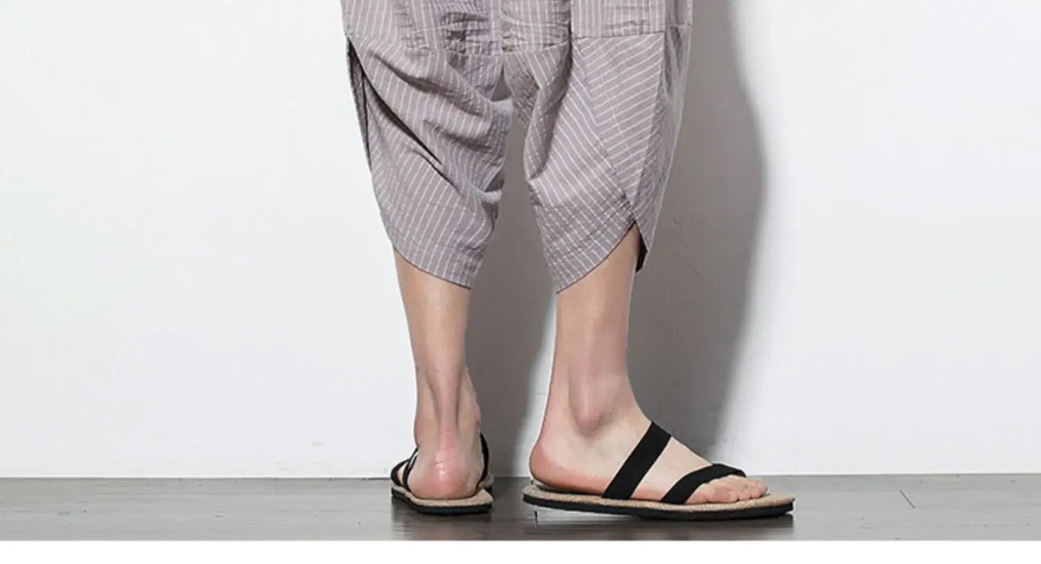 Men Maroon Cropped Pants Harlan Style — feature 21