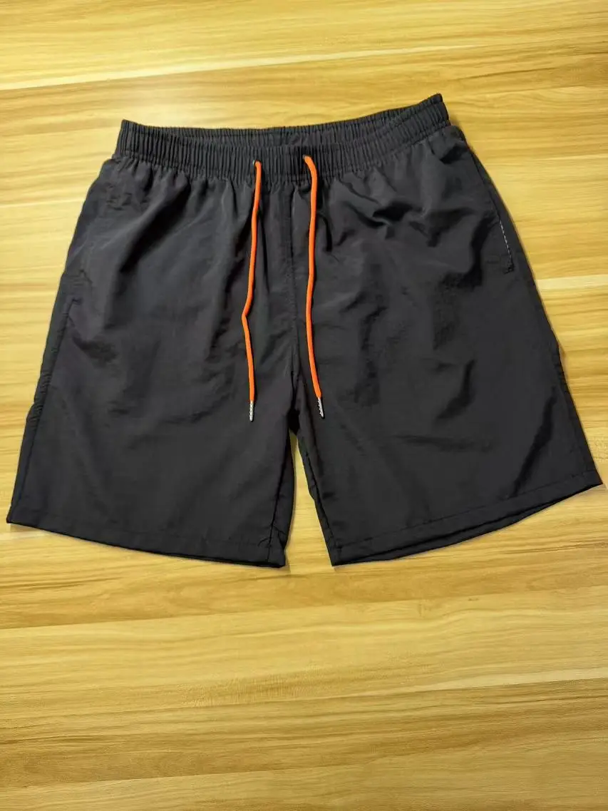 Blue Cotton Casual Shorts for Men Waterproof Surfing Trunks - Image 16