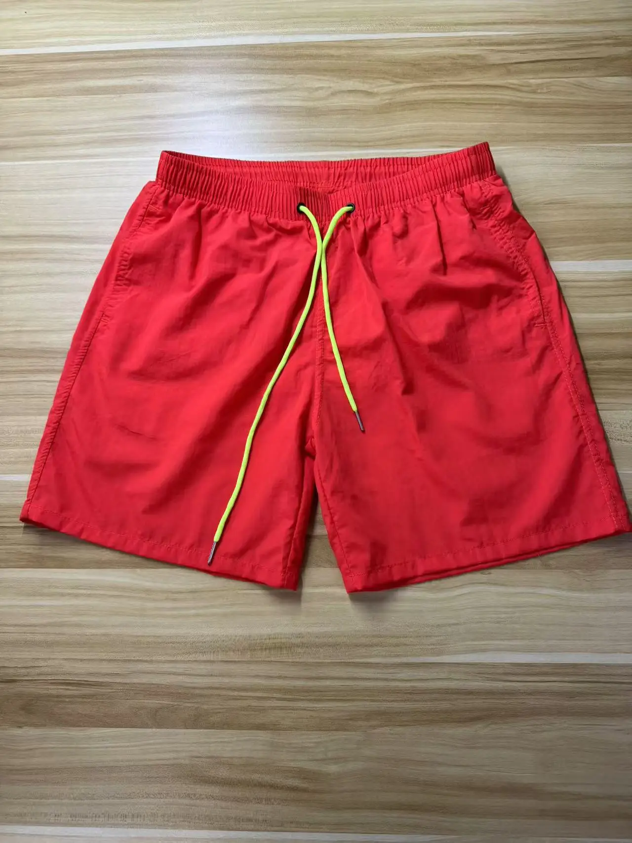 Blue Cotton Casual Shorts for Men Waterproof Surfing Trunks - Image 19