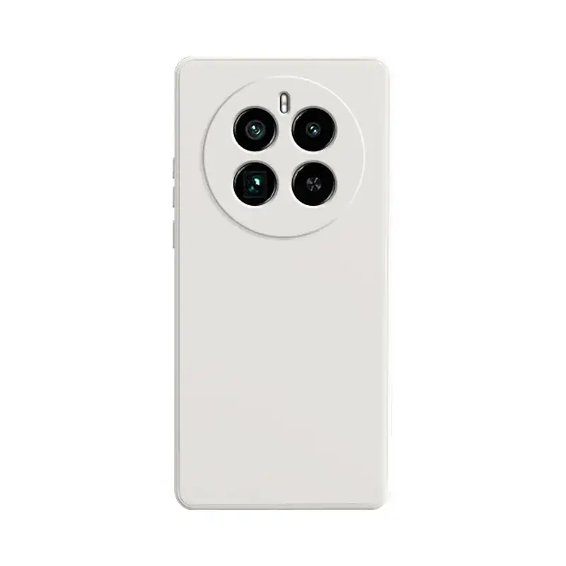 Real Me 13Pro White Liquid Silicone Phone Case - Image 15