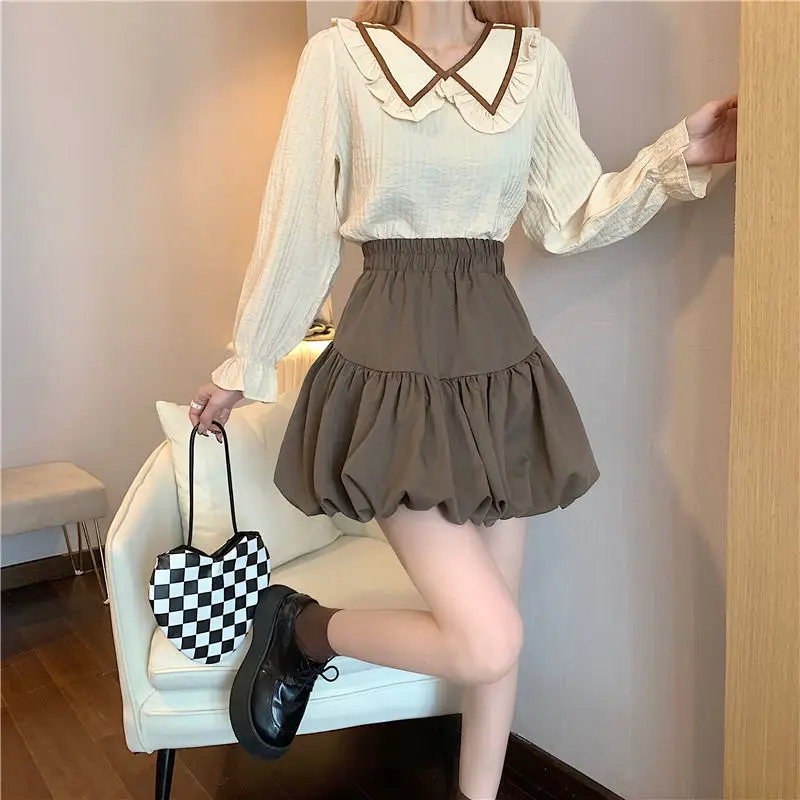 Black Fluffy A-Line Skirt for Women 2025 — feature 10
