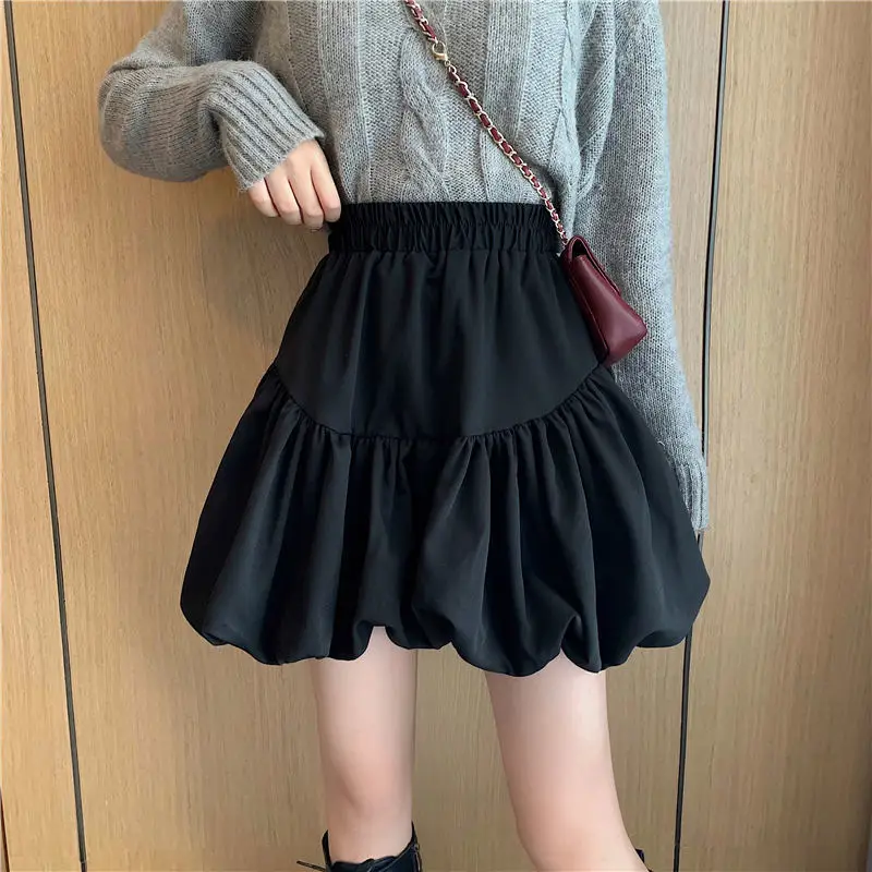 Black Fluffy A-Line Skirt for Women 2025 — feature 20