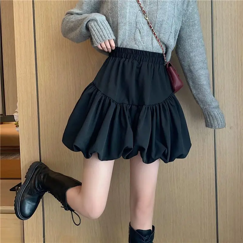Black Fluffy A-Line Skirt for Women 2025 — feature 22