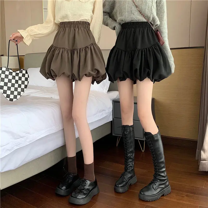 Black Fluffy A-Line Skirt for Women 2025 — feature 3
