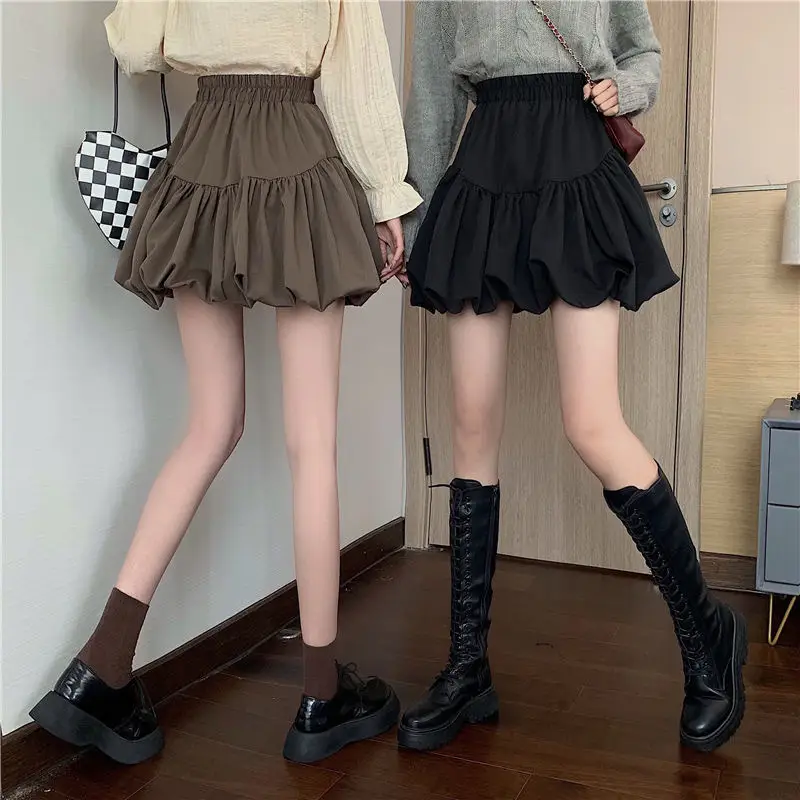 Black Fluffy A-Line Skirt for Women 2025 — feature 5