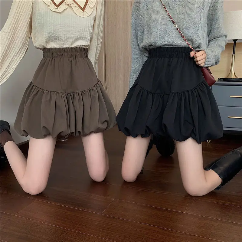 Black Fluffy A-Line Skirt for Women 2025 — feature 6