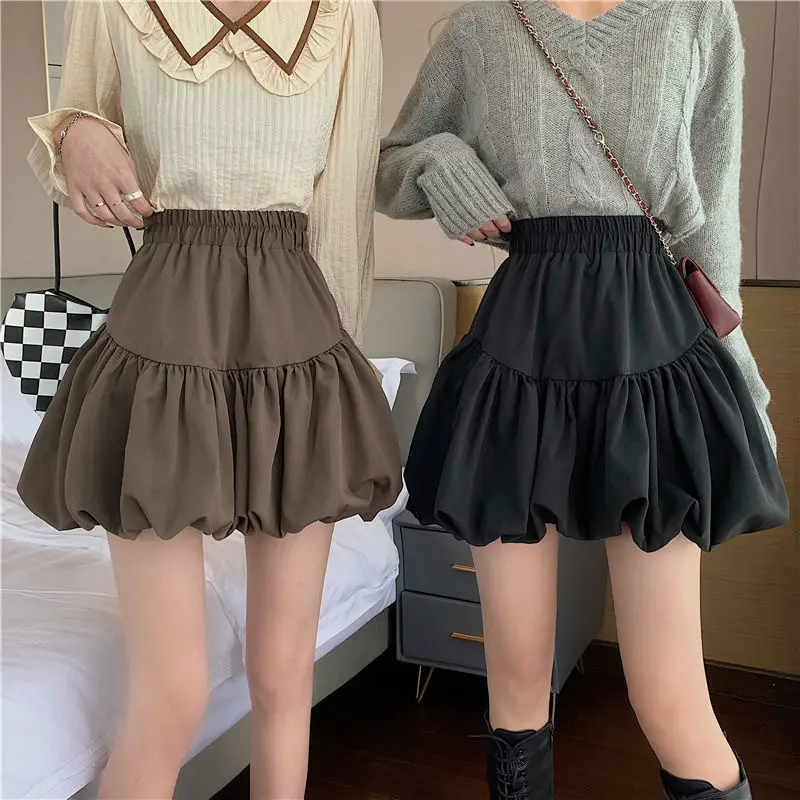Black Fluffy A-Line Skirt for Women 2025 — feature 7