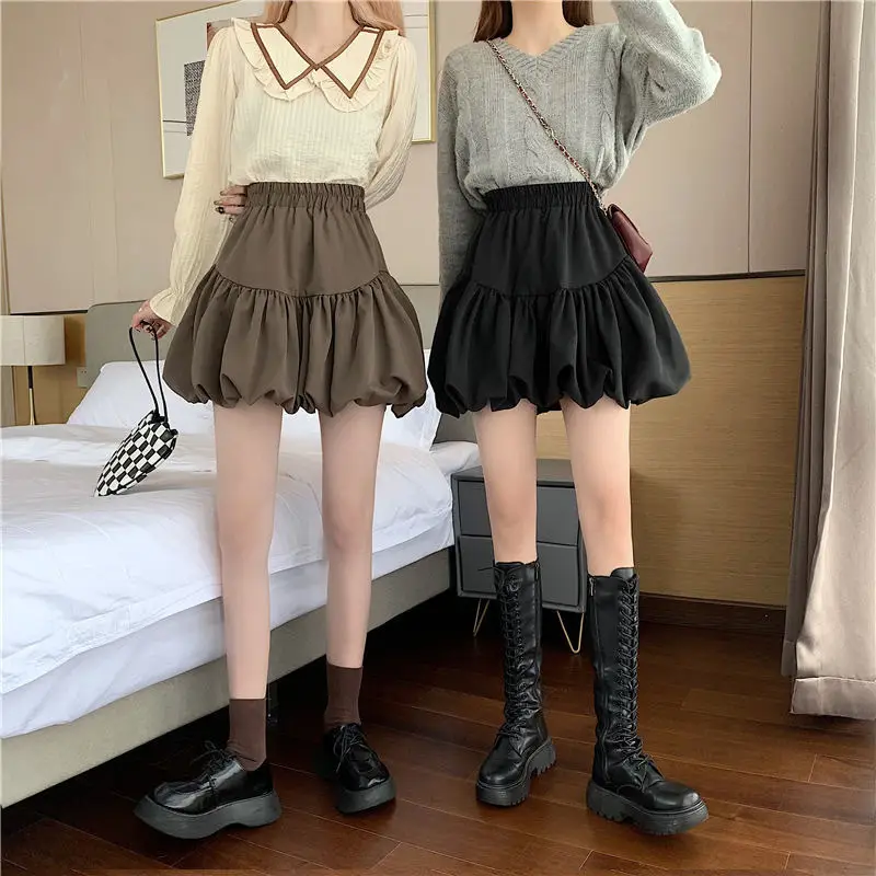 Black Fluffy A-Line Skirt for Women 2025 — feature 8