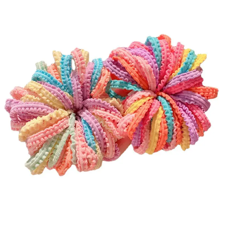 Rubber Hair Ties for Girls 93cm Rainbow - Image 7